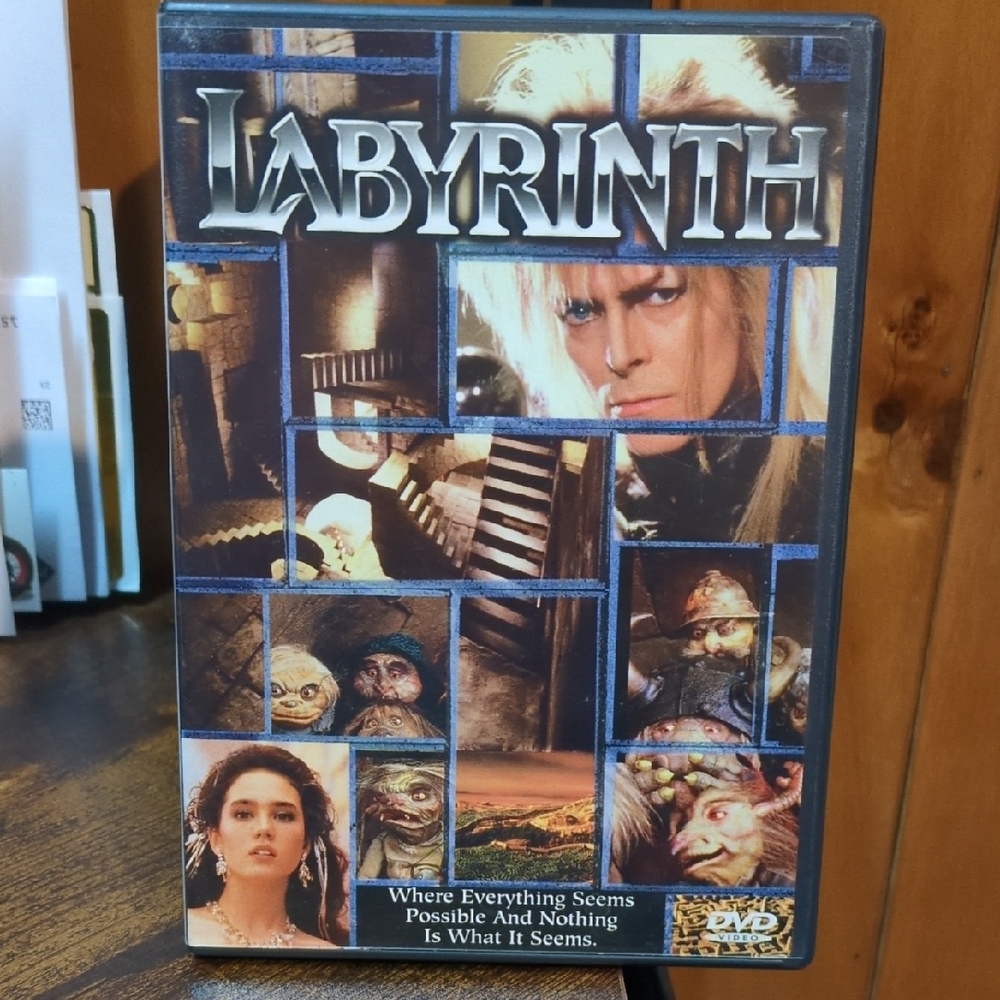 Labyrinth DVD with Iconic Cover Art